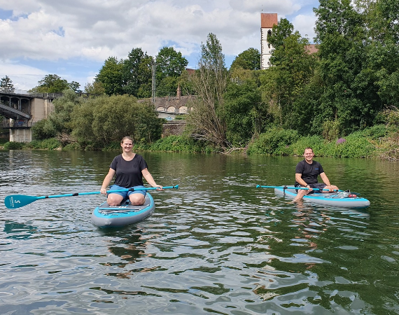Stand Up Paddling Kurs in Esslingen am Neckar